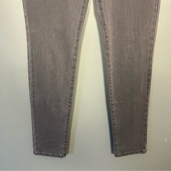 J McLaughlin Mid Rise Skinny Fit Straight Leg Modern Stretch Gray Denim Size 8 - Picture 4 of 10